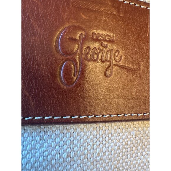 Canvas & Leather Tote Bag By Design By George Sugar Skull Lining - Picture 5 of 8